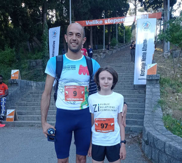 Stočanin Mustafa Zilić pobjednik utrke Velike stepenice u Mostaru!