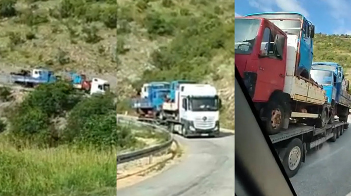 Hercegovina: Na “kamiončini” vozi kamione s kamionima na njima, pogledajte video